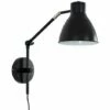 MINISUN Black Stem Wall Light Adjustable Shade - No Bulb -MINISUN Shop 10114900 1