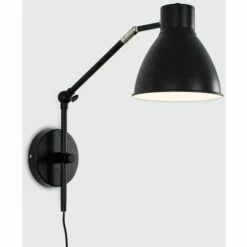 MINISUN Black Stem Wall Light Adjustable Shade - No Bulb -MINISUN Shop 10114900 2