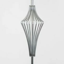 MINISUN Chrome Metal Wire Geometric Diamond Floor Lamp Base -MINISUN Shop 10388921 2