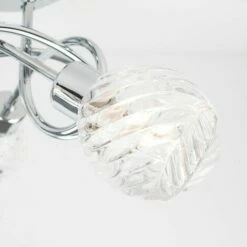 MINISUN 5 Way Cross Over Ceiling Light Glass Shade - No Bulbs -MINISUN Shop 10753119 3