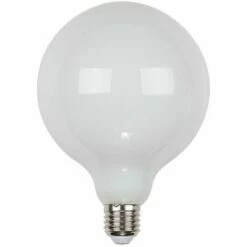 MINISUN 6W Dimmable LED Frosted Opal Giant Globe G125 Decor Bulb - ES E27