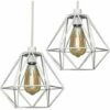 MINISUN 2 X - White Ceiling Pendant Light Shades -MINISUN Shop 13732043 1