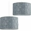 MINISUN 2 X Weave Ceiling Pendant Light Shades In Grey Felt 2 MINISUN 2 X Weave Ceiling Pendant Light Shades In Grey Felt -MINISUN Shop 13732048 1