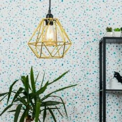 MINISUN 2 X - Gold Ceiling Pendant Light Shades -MINISUN Shop 13732144 3