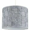 MINISUN Small Grey Felt Weave Ceiling Pendant / Table Lamp Light Shade + 10W LED GLS Bulb Warm White 2 MINISUN Small Grey Felt Weave Ceiling Pendant / Table Lamp Light Shade + 10W LED GLS Bulb Warm White -MINISUN Shop 13751499 1