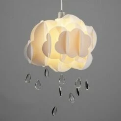 MINISUN White Rain Children Bedroom Ceiling Light Acrylic Droplet 3 MINISUN White Rain Children Bedroom Ceiling Light Acrylic Droplet -MINISUN Shop 13773007 2