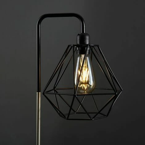 MINISUN 2 x LED Talisman Marble Base Table Lamps in Brushed Chrome - Black Shades - Including LED Bulb MINISUN 2 X LED Talisman Marble Base Table Lamps In Brushed Chrome - Black Shades - Including LED Bulb -MINISUN Shop 13776596 3