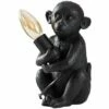 MINISUN Baby Monkey Table Lamp Light Animal Vintage - Black - No Bulb 1 MINISUN Baby Monkey Table Lamp Light Animal Vintage - Black - No Bulb -MINISUN Shop 14127670 1