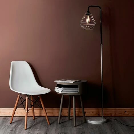 MINISUN Talisman Marble Base Floor Lamp in Brushed Chrome - No Bulb MINISUN Talisman Marble Base Floor Lamp In Brushed Chrome - No Bulb -MINISUN Shop 14154447 3