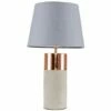 MINISUN Table Lamp Copper & Cement Finish Base Shades E14 1 MINISUN Table Lamp Copper & Cement Finish Base Shades E14 -MINISUN Shop 14369341 1
