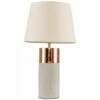 MINISUN LED Table Lamp Copper & Cement Finish Base Shades E14 Bulb -MINISUN Shop 14369345 1