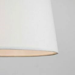 MINISUN Faux Linen Shades Ceiling Pendant Lamp Shades - White - No Bulb 4 MINISUN Faux Linen Shades Ceiling Pendant Lamp Shades - White - No Bulb -MINISUN Shop 15059500 3