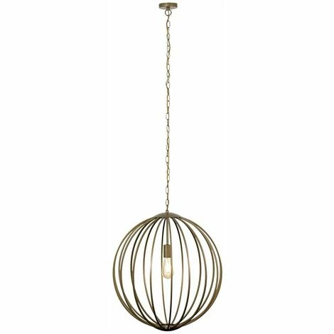 MINISUN Matt Gold Geometric Ceiling Pendant Wire Frame Shade - No Bulb MINISUN Matt Gold Geometric Ceiling Pendant Wire Frame Shade - No Bulb -MINISUN Shop 15378152 1