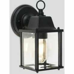 MINISUN LED Wall Light Metal & Glass Lantern Outdoor - No Bulb -MINISUN Shop 15378363 2