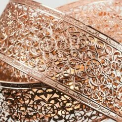 MINISUN Intertwined Rings Ceiling Pendant Shade - Copper - No Bulb -MINISUN Shop 15378376 2