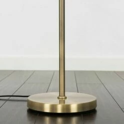 MINISUN Traditional Twist Floor Lamp Base Antique Brass Brushed Chrome Light - Antique Brass -MINISUN Shop 15378436 3