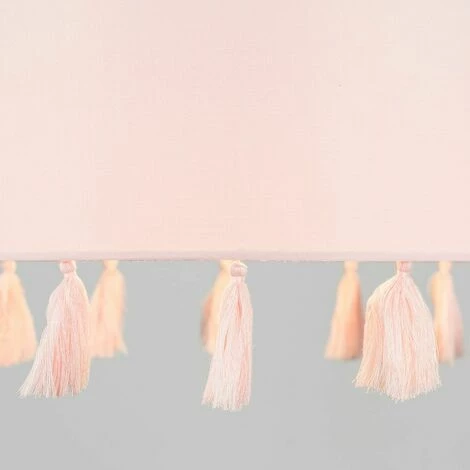 MINISUN Vivian 30cm Easy Fit Ceiling Light Shade - Pink - Including LED Bulb MINISUN Vivian 30cm Easy Fit Ceiling Light Shade - Pink - Including LED Bulb -MINISUN Shop 15379164 3