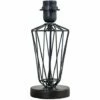 MINISUN Metal Wire Frame Table Lamp Base - Black -MINISUN Shop 16594348 1