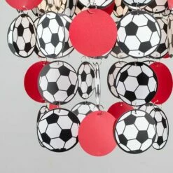 MINISUN 16528 Red Football Pendant Shade + 6w ES LED GLS -MINISUN Shop 16647673 3