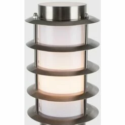 MINISUN Wharf 100cm Bollard In Stainless Steel With 4W LED Candle Bulb -MINISUN Shop 16648300 3