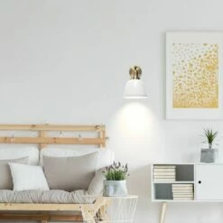 MINISUN 2 X 21039 Wilhe Lumens A/Brass WL W/White Shade + 2 X 20696 4W E27 4 MINISUN 2 X 21039 Wilhe Lumens A/Brass WL W/White Shade + 2 X 20696 4W E27 -MINISUN Shop 16648669 3