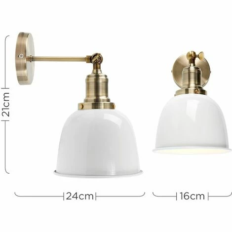 MINISUN 2 x 21039 Wilhe Lumens A/Brass WL w/White Shade + 2 x 20696 4W E27 MINISUN 2 X 21039 Wilhe Lumens A/Brass WL W/White Shade + 2 X 20696 4W E27 -MINISUN Shop 16648669 4