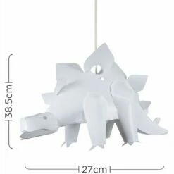 MINISUN 20390 Childrens Stegosaurus NE Shade + 6W E27 3000K -MINISUN Shop 16649326 3