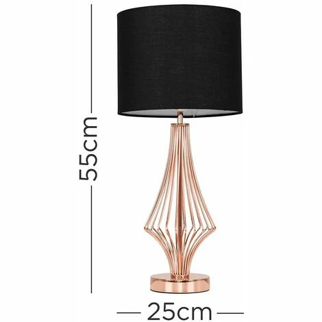 MINISUN Table Lamp in Copper - Black MINISUN Table Lamp In Copper - Black -MINISUN Shop 16650104 4