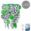 MINISUN Football Ceiling Light Shade + 6W LED Bulb - Green -MINISUN Shop 17049231 1