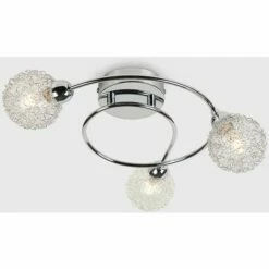 MINISUN Alambre 3 Way Swirl LED Ceiling Light Fitting 3 MINISUN Alambre 3 Way Swirl LED Ceiling Light Fitting -MINISUN Shop 19938876 2