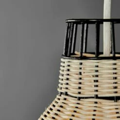 MINISUN 28cm Rattan Ceiling Pendant Light Shade - No Bulb -MINISUN Shop 30087355 3