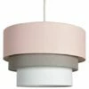 MINISUN 3 Tiered Pink Pyramid Pendant Shade -MINISUN Shop 30155267 1