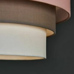 MINISUN 3 Tiered Pink Pyramid Pendant Shade -MINISUN Shop 30155267 3