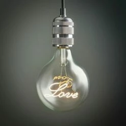 MINISUN Vintage Worded 'Love' 2W Globe Bulb - ES E27 3 MINISUN Vintage Worded 'Love' 2W Globe Bulb - ES E27 -MINISUN Shop 30773535 2