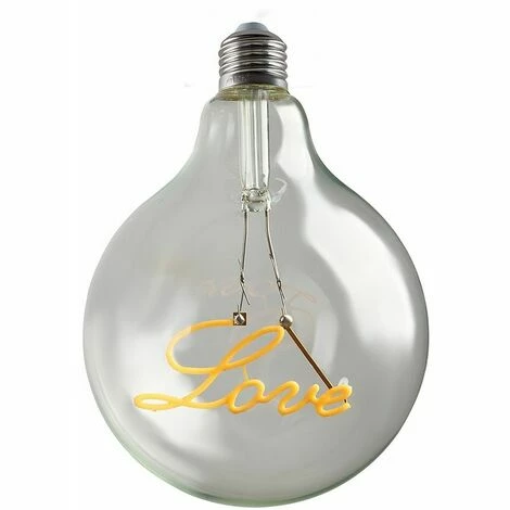MINISUN Vintage worded 'Love' 2W Globe Bulb - ES E27 MINISUN Vintage Worded 'Love' 2W Globe Bulb - ES E27 -MINISUN Shop 30773535 3