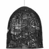 MINISUN Rattan Birdcage Ceiling Light Shade + LED 4W Filament Bulb - -MINISUN Shop 35407860 1