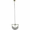 MINISUN Metal Ceiling Light With Tassels + 3W LED G9 Bulb - Grey -MINISUN Shop 35409557 1