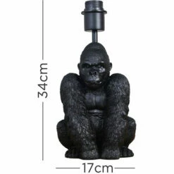 MINISUN Gorilla Design Table Lamp Base - Black -MINISUN Shop 36204752 4