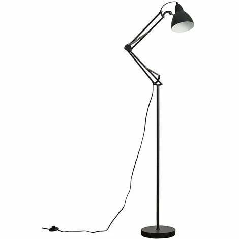 MINISUN Noya Adjustable Reading Floor Lamp - Black - No Bulb MINISUN Noya Adjustable Reading Floor Lamp - Black - No Bulb -MINISUN Shop 38439707 1