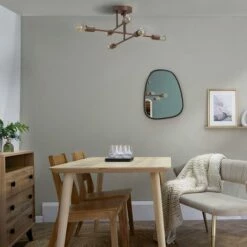 MINISUN 6 Way Copper Metal Ceiling Light Fitting - No Bulbs 4 MINISUN 6 Way Copper Metal Ceiling Light Fitting - No Bulbs -MINISUN Shop 39768057 3