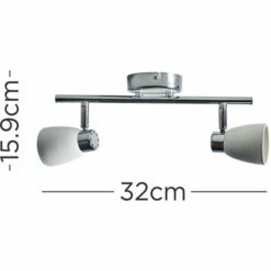 MINISUN 2 Way Adjustable Spotlight Ceiling Light Fitting - -MINISUN Shop 41666626 4
