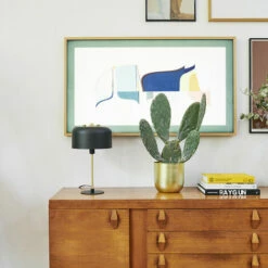 MINISUN Matt Black Table Lamp With Domed Shade - No Bulb 4 MINISUN Matt Black Table Lamp With Domed Shade - No Bulb -MINISUN Shop 41990905 3