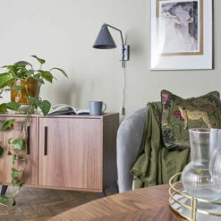 MINISUN Adjsuable Plug In Swing Arm Wall Light Fitting - No Bulb -MINISUN Shop 42329593 3