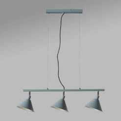 MINISUN Modern 3 Way Ceiling Light Fitting - Grey & Chrome -MINISUN Shop 42329599 2