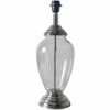 MINISUN Chrome & Glass Table Lamp Base - -MINISUN Shop 46174531 1