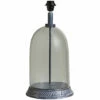 MINISUN Grey & Clear Glass Table Lamp Base - -MINISUN Shop 46174532 1