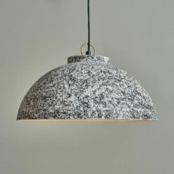MINISUN Domed Metal Pendant Ceiling Light Fitting - No Bulb -MINISUN Shop 46245062 3