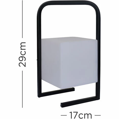 MINISUN Modern Colour Changing Battery Operated Cube Table Lamp - MINISUN Modern Colour Changing Battery Operated Cube Table Lamp - -MINISUN Shop 46739951 4