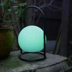 MINISUN Modern Colour Changing Battery Operated Globe Table Lamp - -MINISUN Shop 46739956 3