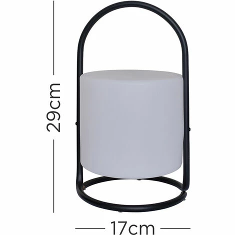 MINISUN Modern Colour Changing Battery Operated Cylinder Table Lamp - MINISUN Modern Colour Changing Battery Operated Cylinder Table Lamp - -MINISUN Shop 46739957 4